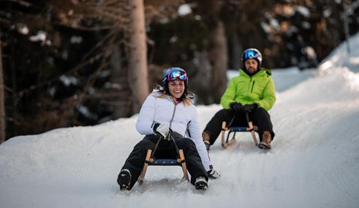 Tobogganing in the Rosskopf/Monte Cavallo Ski Area