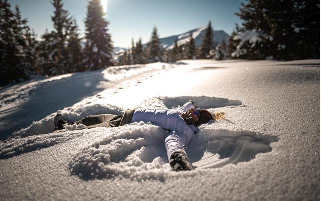 Angelo di neve